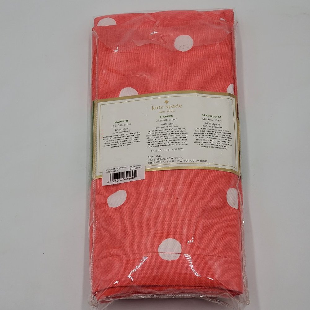 kate spade NWT tablecloth, napkins & placemats - Picture 8 of 14